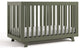 Storkcraft Beckett 3-in-1 Convertible Crib, Olive, Converts to Toddler Bed