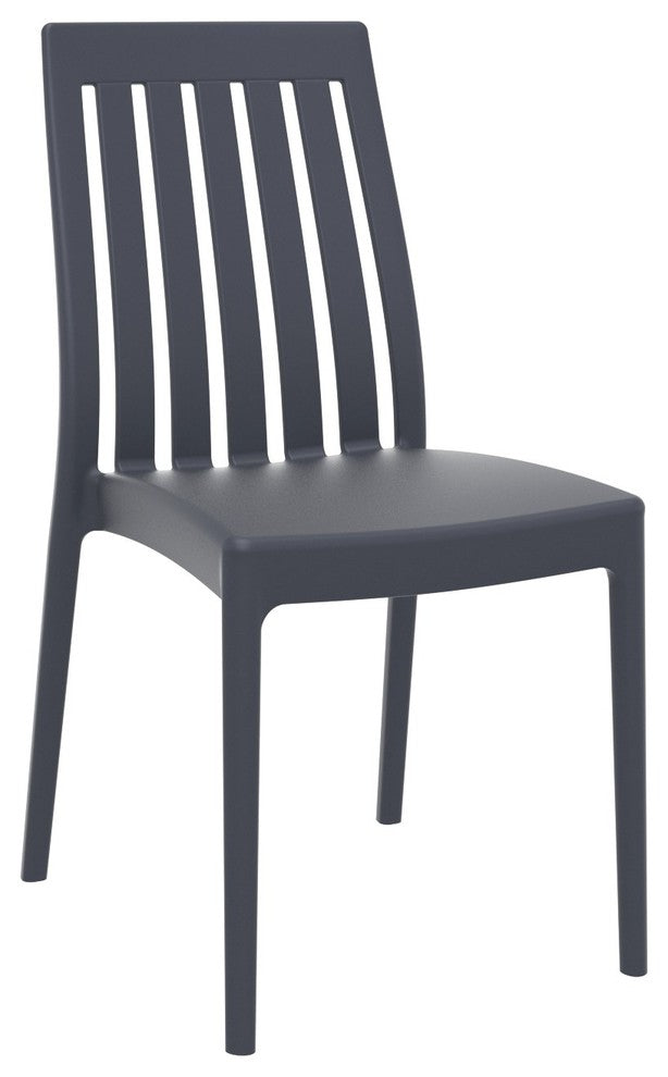 Compamia Soho Dining Chairs, Set of 2, Dark Gray