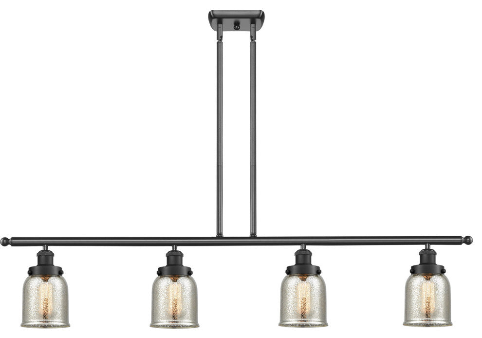 Innovations 916-4I-BK-G58-LED 4-Light Island Light, Matte Black