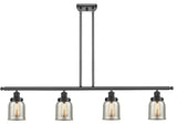 Innovations 916-4I-BK-G58-LED 4-Light Island Light, Matte Black
