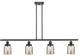 Innovations 916-4I-BK-G58-LED 4-Light Island Light, Matte Black