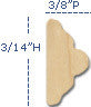 Freeland Carved Wood Panel Molding