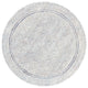 Safavieh Couture Abstract Collection, ABT341 Rug, Ivory/Navy, 6' Round