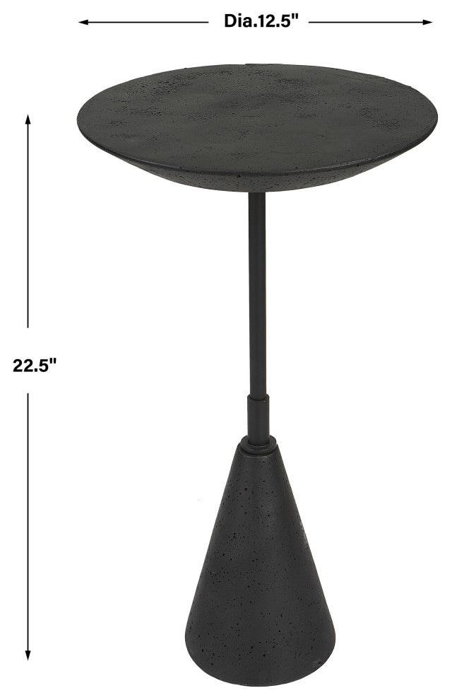 Uttermost Midnight Accent Table