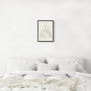 Woman's Lines, 16 x 22