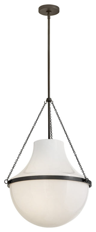 Hinkley Collins Large Pendant, Black Oxide