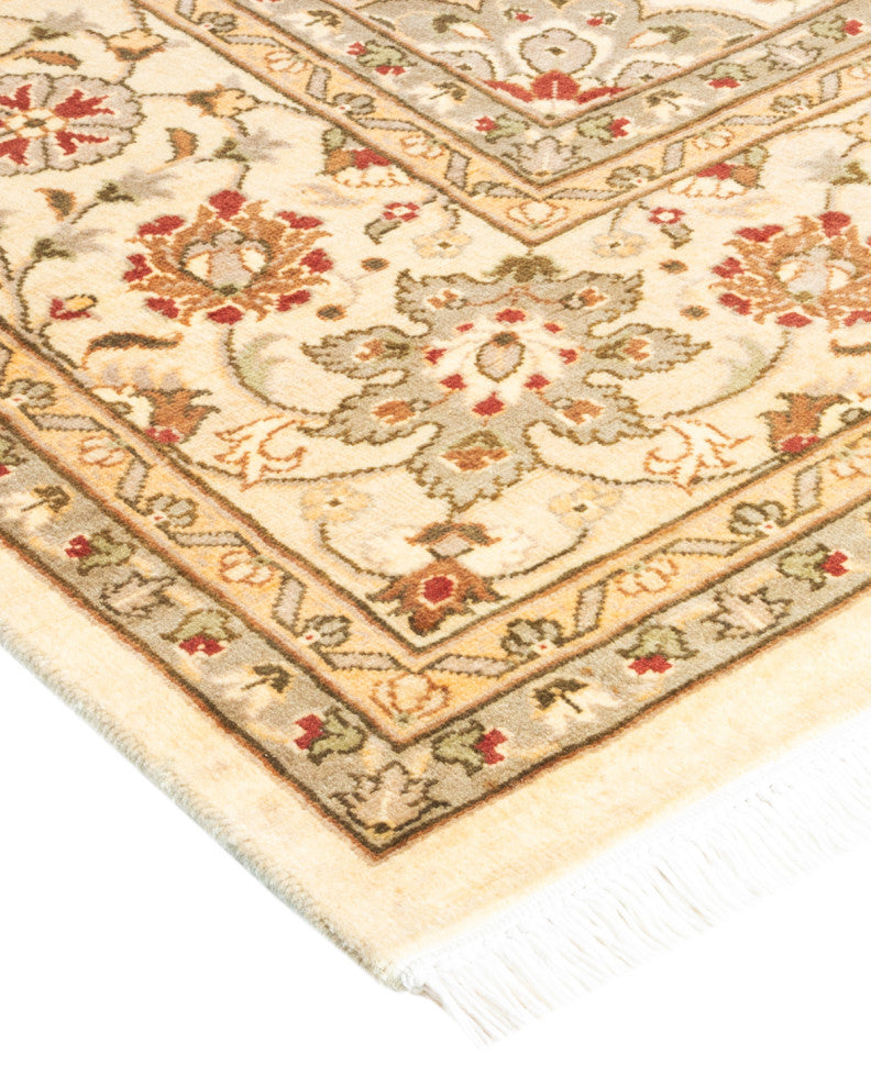 Mogul, One-of-a-Kind Hand-Knotted Area Rug Ivory, 7'10"x10'5"