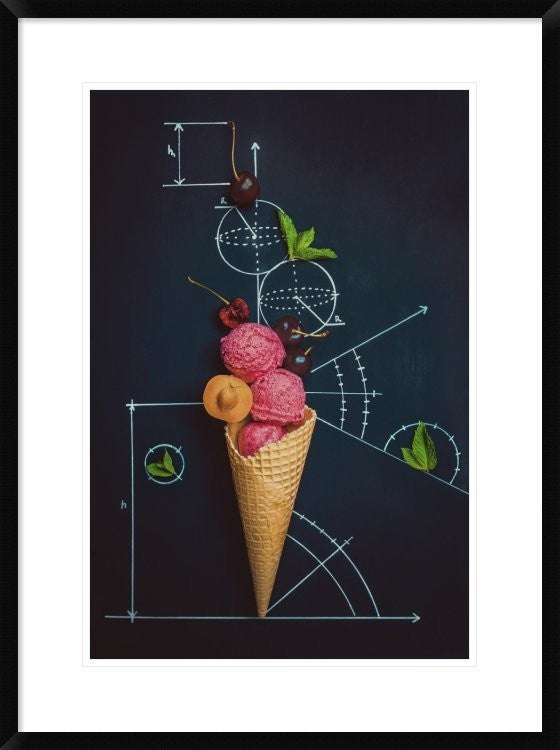 "Summer Homework" Framed Digital Print by Dina Belenko, 24x32"