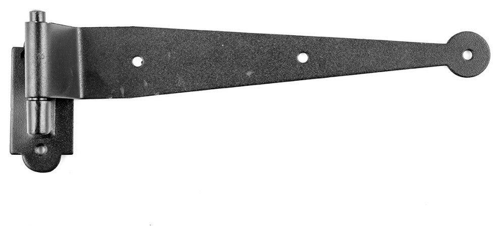 Black Wrought Iron Pintle Hinge Strap Shutter Hinge Offset Pack of 40