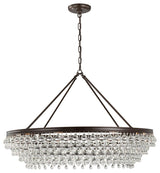 CRYSTORAMA 278-VZ Calypso 8 Light Chandelier