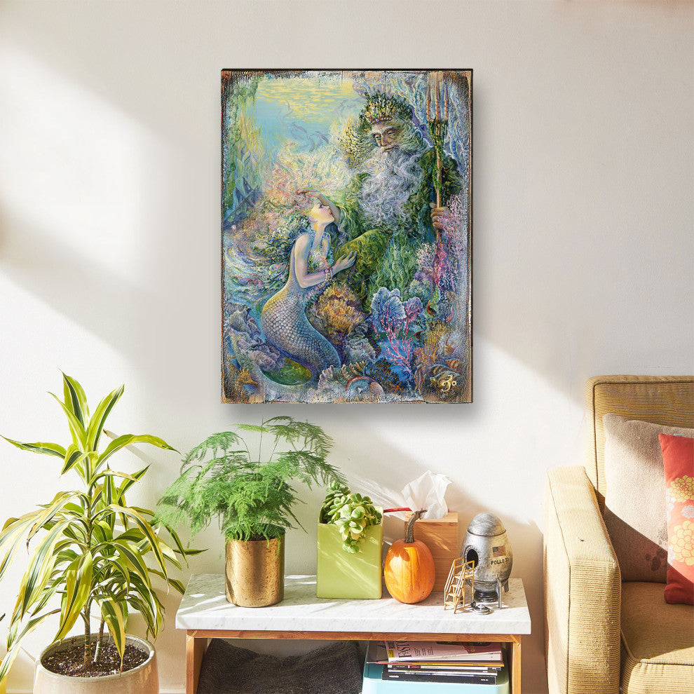 My Savior of The Sea Wall and Table Top Wooden Decor, 48x36