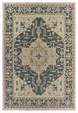 Oriental Weavers Sphinx Latitude 1J Outdoor Rug, Gray/Gold, 3'3"x5'0"