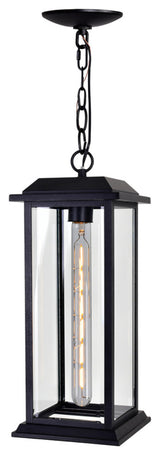 Blackbridge 1 Light Outdoor Black Pendant