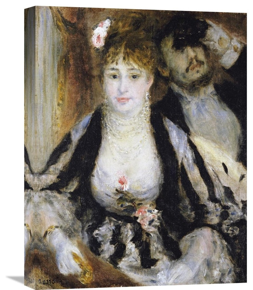 "The Theatre Box (La Loge)" Canvas Giclee by Pierre-Auguste Renoir, 17"x22"