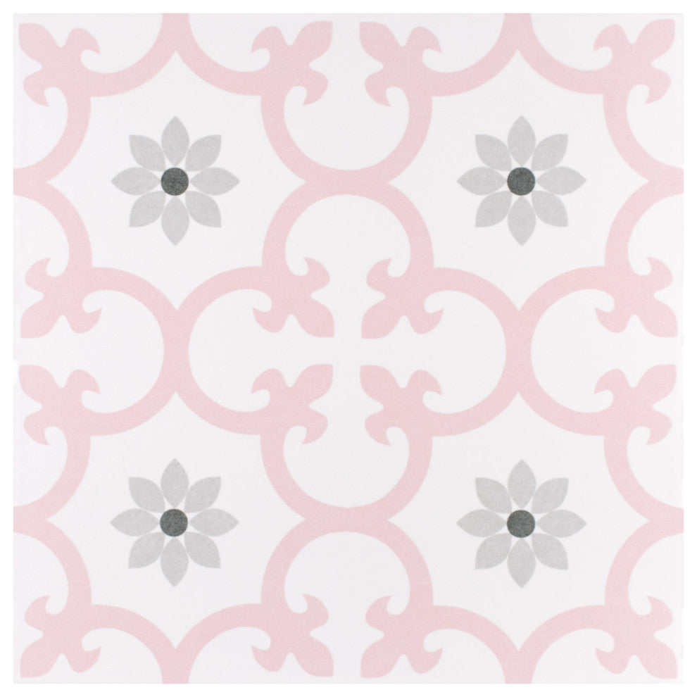 Daria Rose Porcelain Floor and Wall Tile