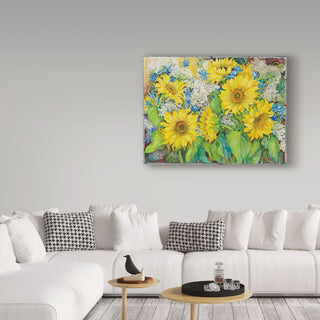 Joanne Porter 'Here Comes The Sun' Canvas Art, 24"x18"