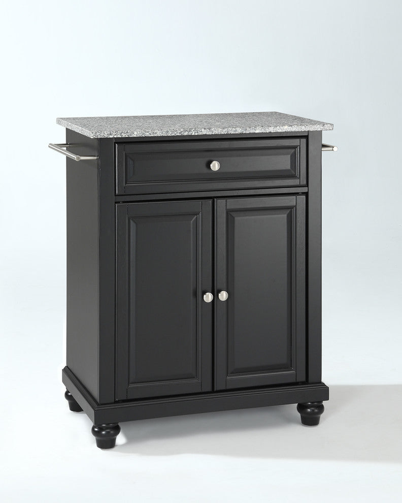 Cambridge Solid Granite Top Portable Kitchen Island