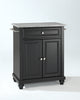 Cambridge Solid Granite Top Portable Kitchen Island