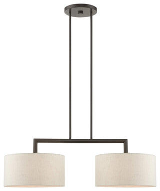English Bronze Timeless, Transitional, Linear Chandelier