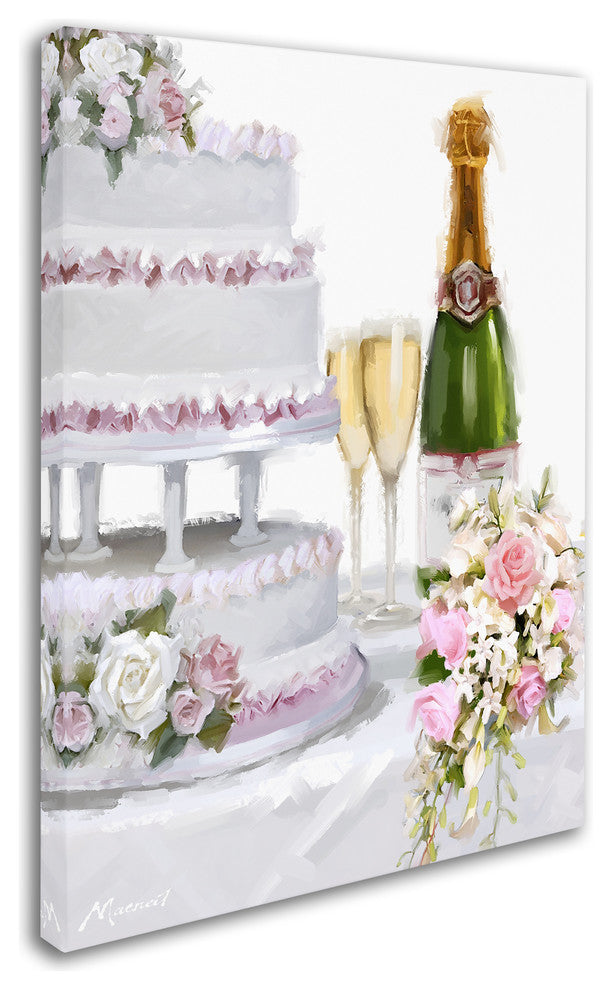 The Macneil Studio 'Wedding Cake' Canvas Art, 14" x 19"