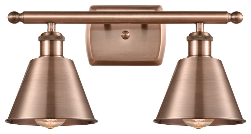 INNOVATIONS LIGHTING 516-2W-AC-M8 Smithfield 2 Light Bath Vanity Light
