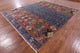 Hand Knotted Persian Tribal Gabbeh Wool Rug 8' 5" X 9' 10" Q4898