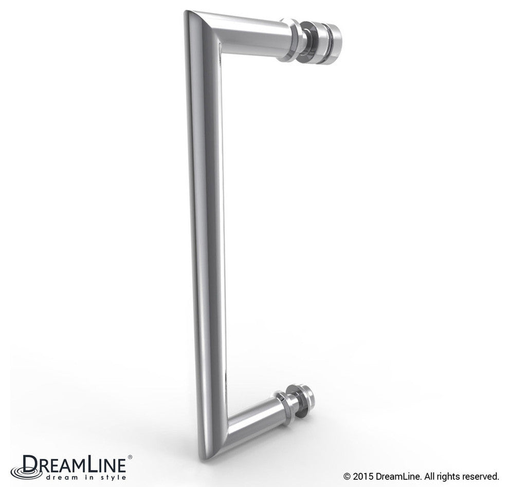 Dreamline Unidoor Min 52" To Max 53" Frameless Hinged Shower Door