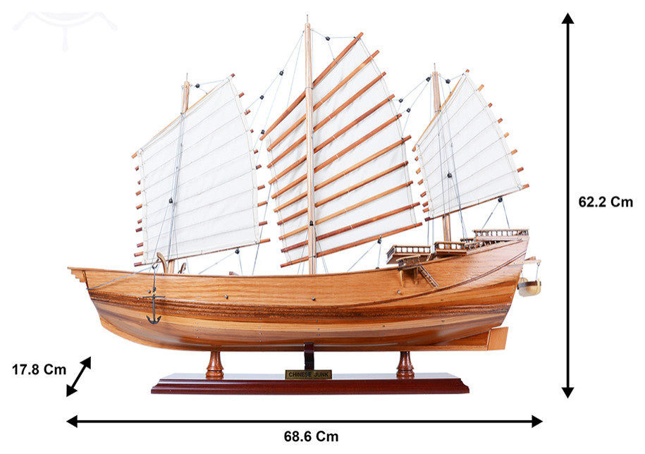 Chinese Junk Wooden model