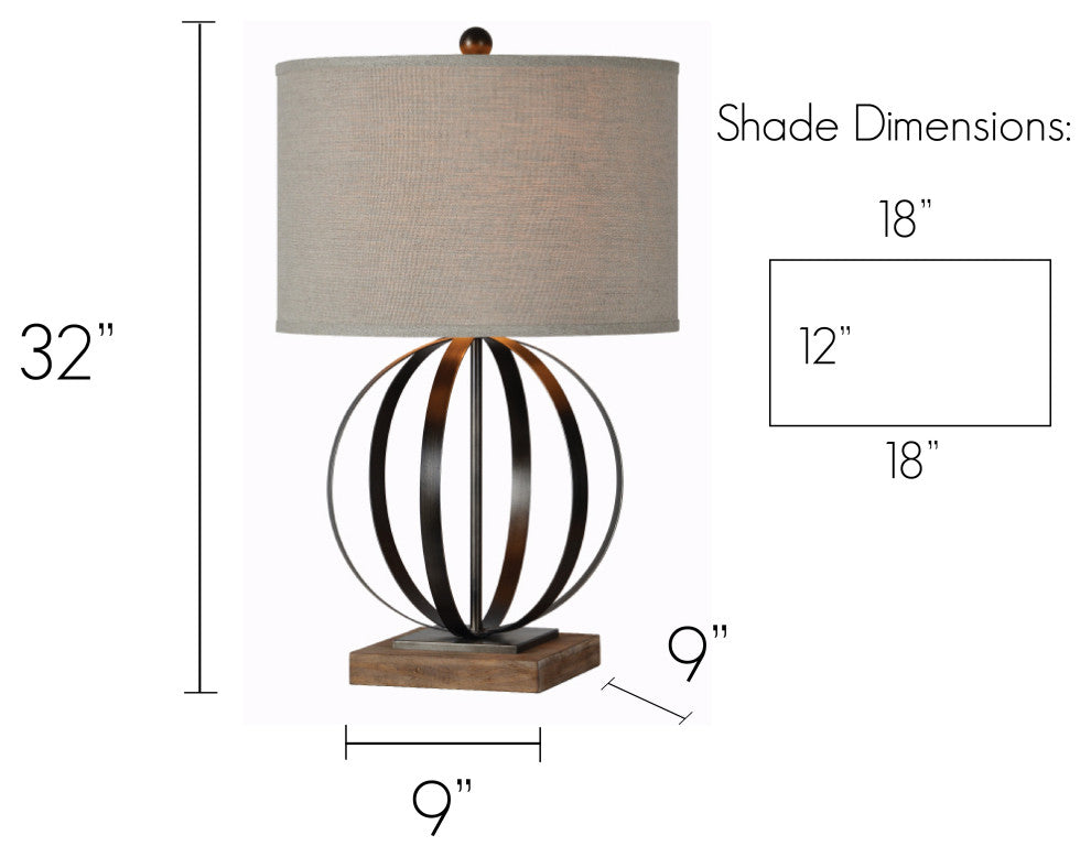 Currey Table Lamp