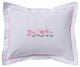 Boudoir Pillow Cover, Row of Flowers