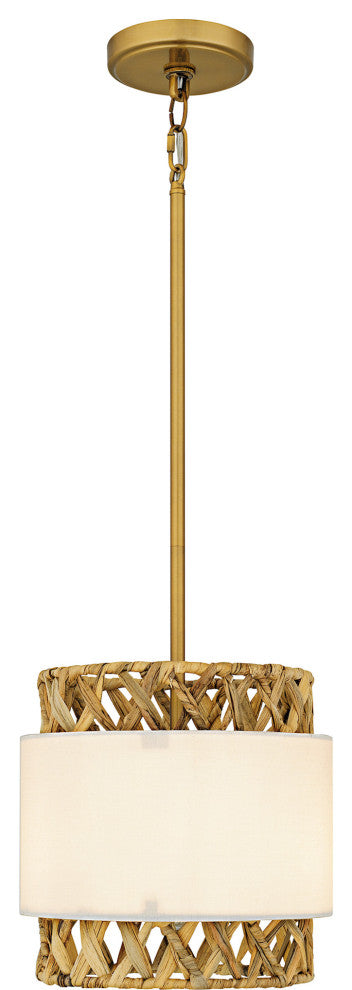 Quoizel KAT1510 Kate 10"W Mini Pendant - Brushed Gold