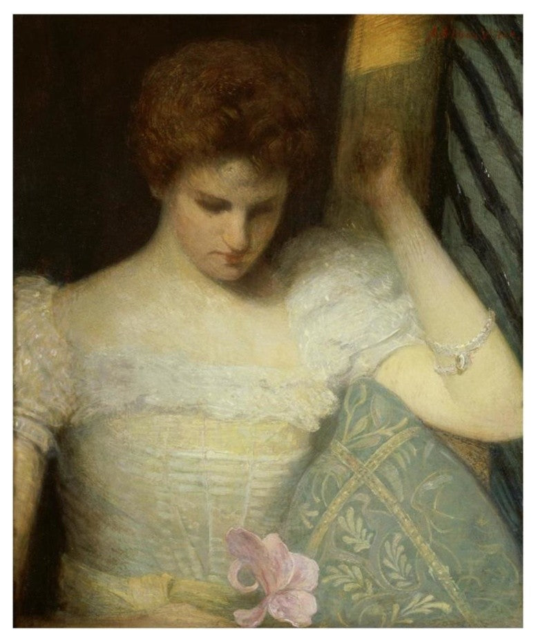 "The Orchid" Digital Paper Print by Julian Alden Weir, 15"x18"