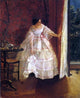 Alfred Emile Leopold Stevens Lady at a Window Feeding Birds Wall Decal