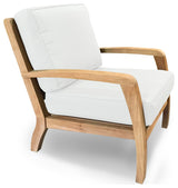 Somerset Deep Seating Club Chair, Natural