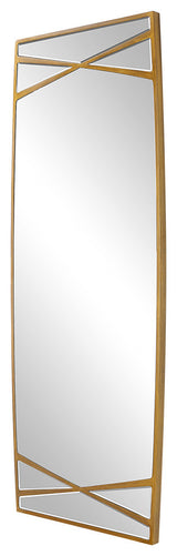 Gentry Oversized Gold Mirror