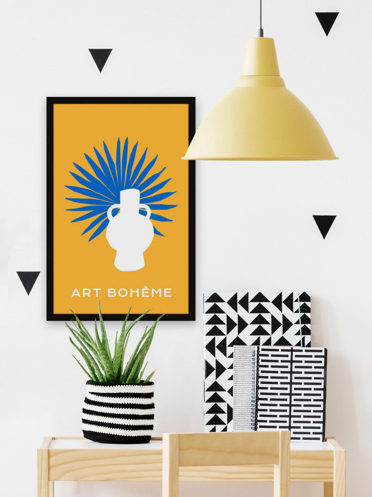 "Art Boheme" Framed Painting Print, 16x24