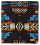 Sunset Tribal Print Throw Blanket