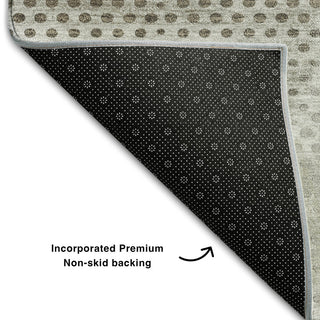 Premium Machine Washable Mayfield AMF539 Gray 1'8" x 2'6" Rug