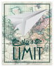 The Sky Is The Limit Paper Paper Print, 18"x24"
