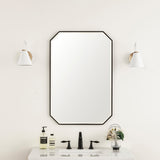 Rohe 24" Mirror, Matte Black
