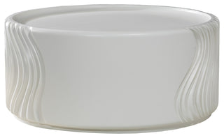 Volante Round Drum Cocktail Table