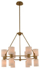 Harlowe 28x26" 12-Light Transitional Chandelier by Kalco