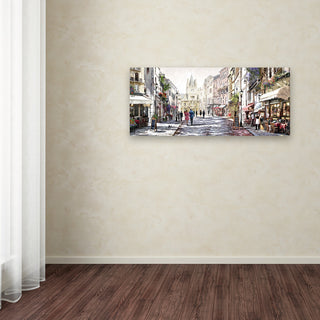 The Macneil Studio 'Sunlit Street' Canvas Art, 47"x20"