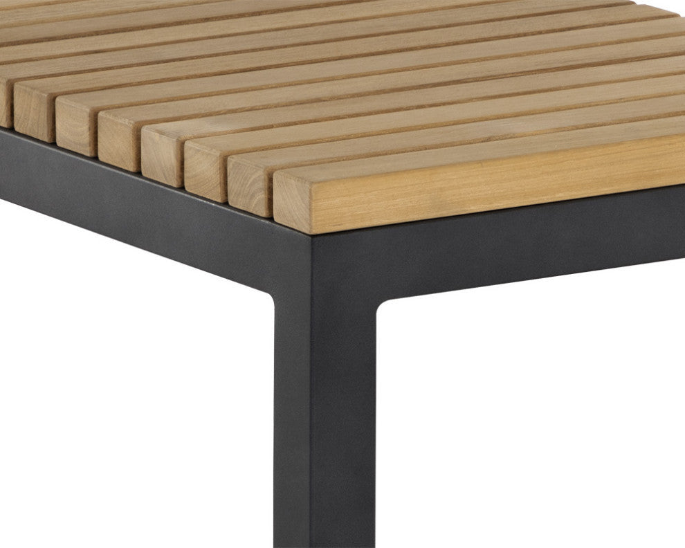 Geneve C-Shaped End Table