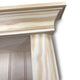 Tampa Recessed Solid Wood Toilet Paper Holder 7 x 8.5, Unfinished