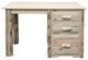Montana Collection Office Desk, Clear Lacquer Finish