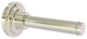 Que New Horizontal Roll Toilet Paper Holder, Polished Nickel