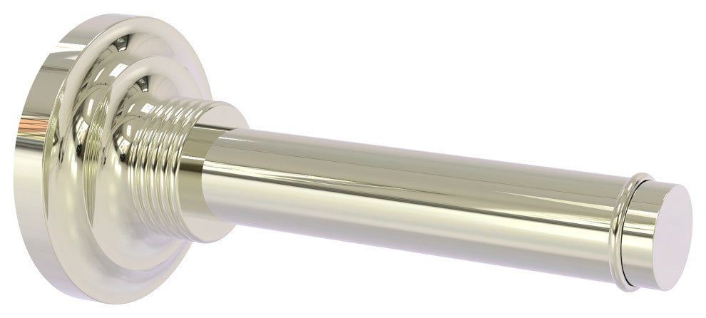 Que New Horizontal Roll Toilet Paper Holder, Polished Nickel