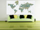 Studio Map Mural, Klimt Appletree, Wallpaper, 8 Panels, 142"x69"