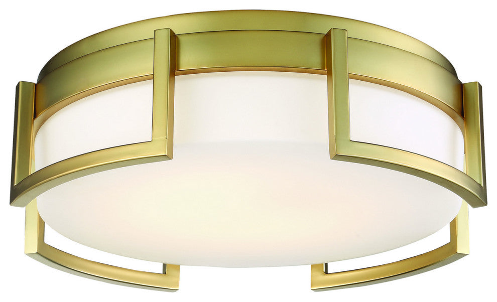 George Kovacs Bezel Set LED Flush Mount P953-1-248-L